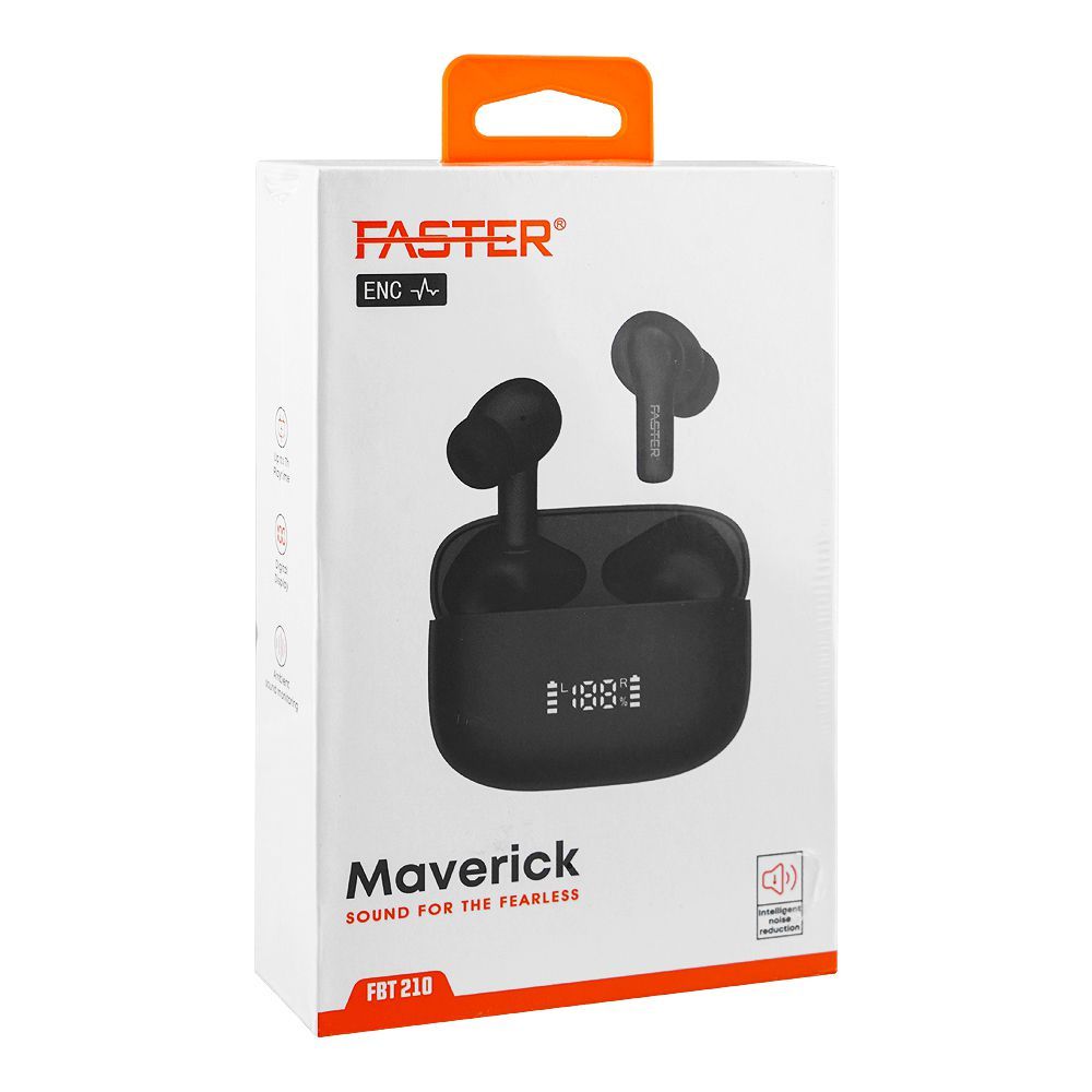 Faster Maverick ENC Wireless Earbuds